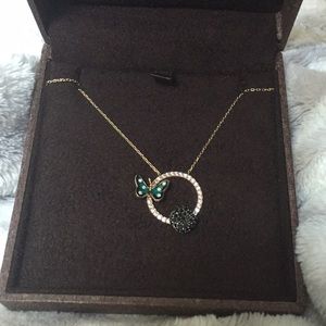 El-Hage butterfly necklace